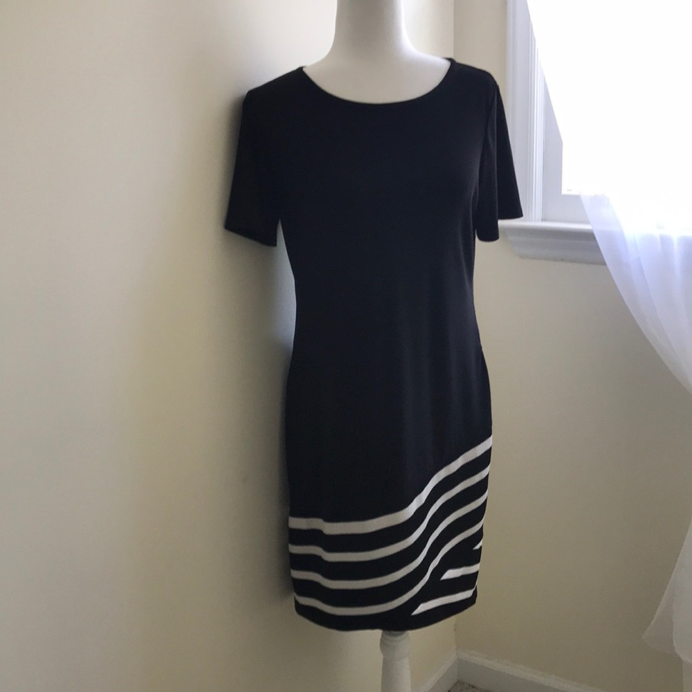 Black and White Dress